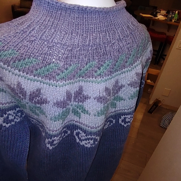 Vintage heavy cotton sweater - Picture 6 of 9